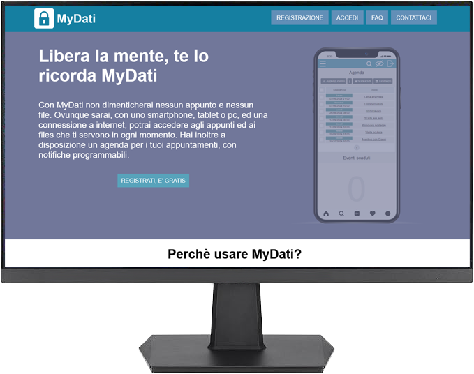 Immagine sito web Mydati.it